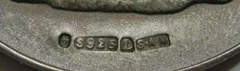 Full Size De Wet Decoration Nr 1099 Marked S925 SAM w/ Bar (Specific Medal in Matthysen)