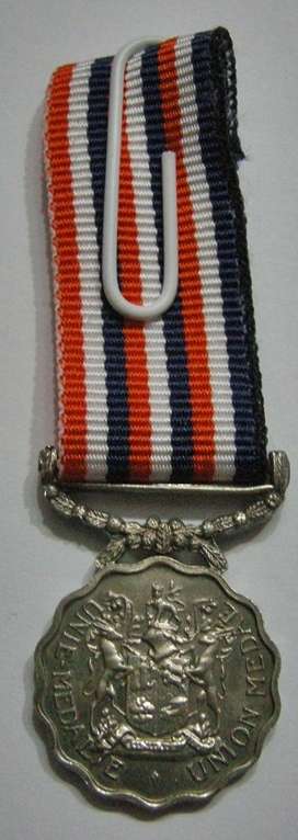 Miniature Union Medal w/ Royal Cypher