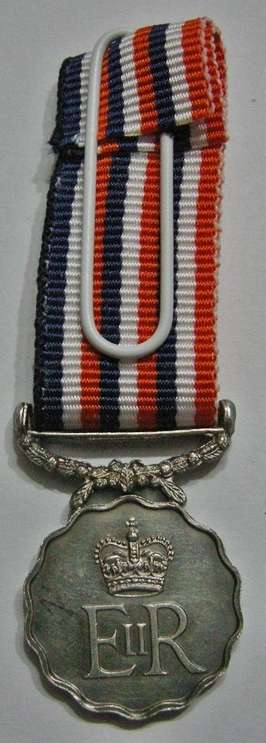 Miniature Union Medal w/ Royal Cypher