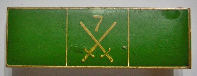 7 Infantry Division Higher Formation Bar Pins Repaired
