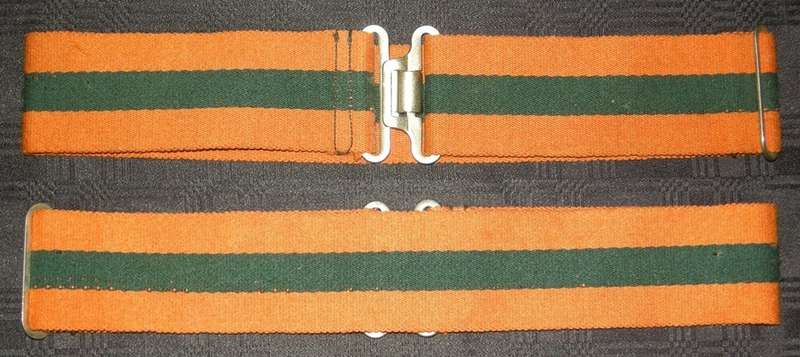 Bophuthatswana Defence Force Troops Issue Stable Belt