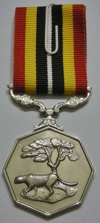 Full Size Southern Africa Medal Double Face Suspender Tall Grass Poor Detail Nr Engraved on Rim