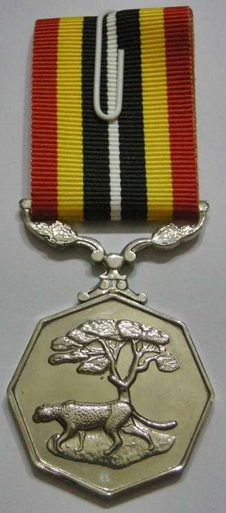 Full Size Southern Africa Medal Double Face Suspender Tall Grass Poor Detail Nr Engraved on Rim