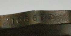 Full Size SADF Good Service Medal 10 Yrs Bronze Double Face Suspender Numbered 106673 on Rim