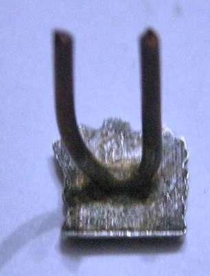 Miniature Coat of Arms for Ribbon Bar in Silver for Union/PF Good Service Medal Indicating 30 Yea
