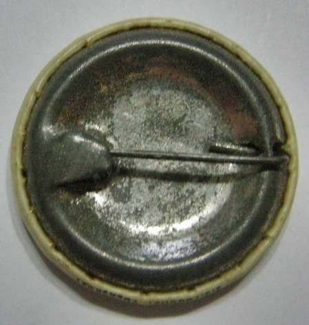 Op Die Spoor van Die Groot Trek Voortrekker-Eeufees Ossewa-Trek Pin 23mm JJ Fouche Volksrust