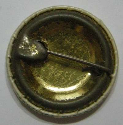 Transvaal Vierkleur Pin J. J. Fouche Volksrust 22mm