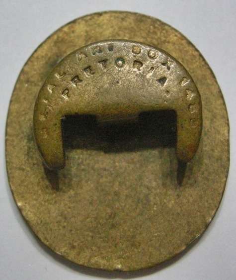 VKK Brass & Enamel Buttonhole Badge 27mm x 22mm