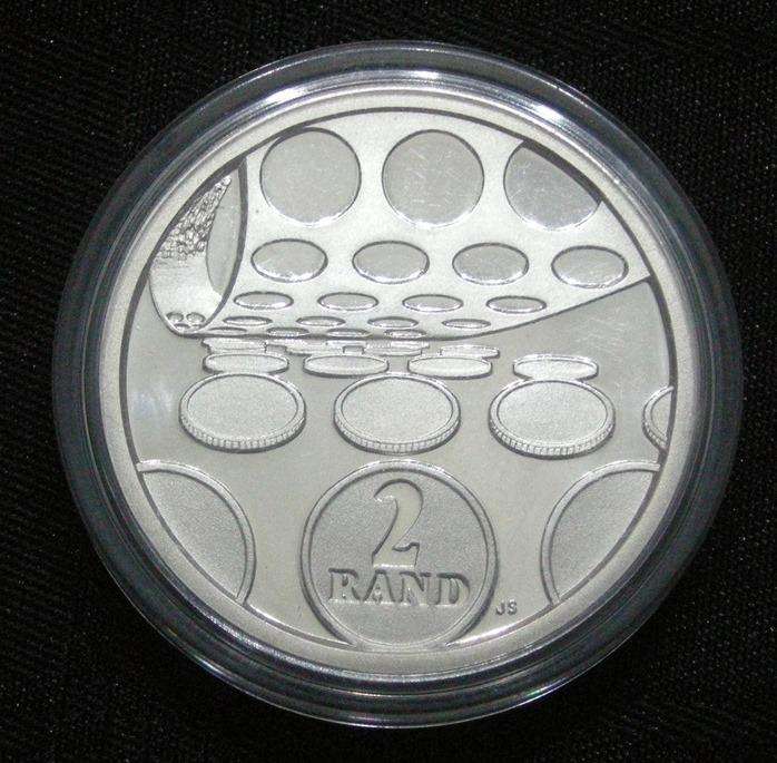 Silver 1992 R2 Coin Technology In Capsule