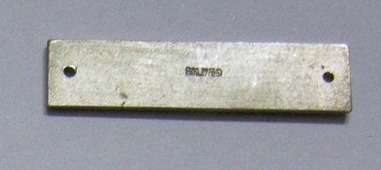 Full Size De Wet Decoration Ribbon Bar Marked Silver