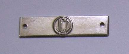 Full Size John Chard Decoration Ribbon Bar Silver Not Marked