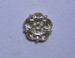 Silver Rose Ribbon Device
