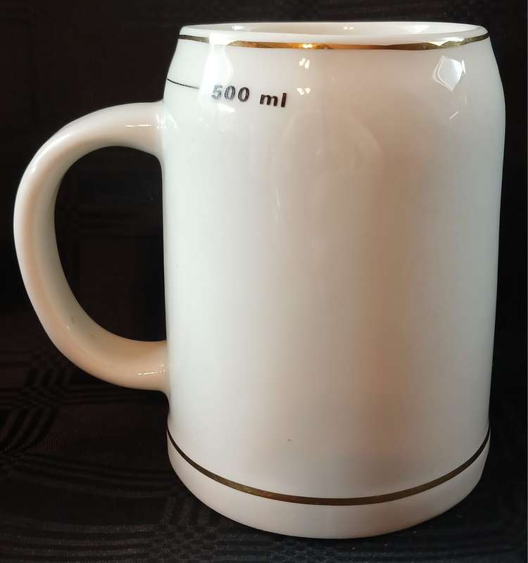 Northern Transvaal Maintenance Unit 500ml Beer Mug Marked Continental China