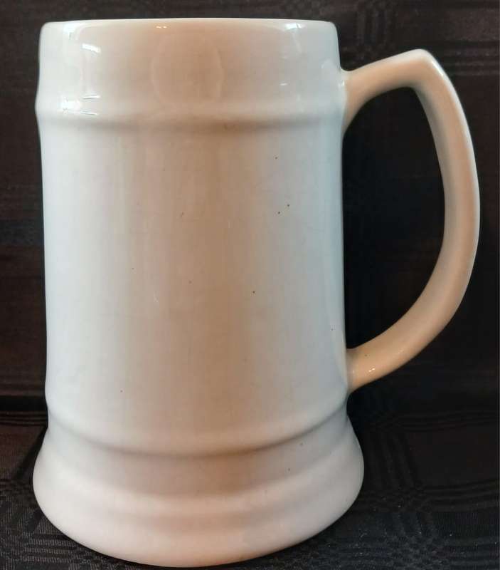 SAAF 4 Squadron Beer Mug Marked Oranje Pottery Viljoenskroon RSA