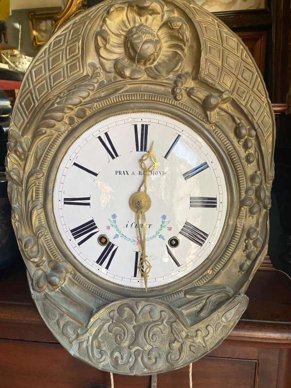 Rare French Comtoise Clock