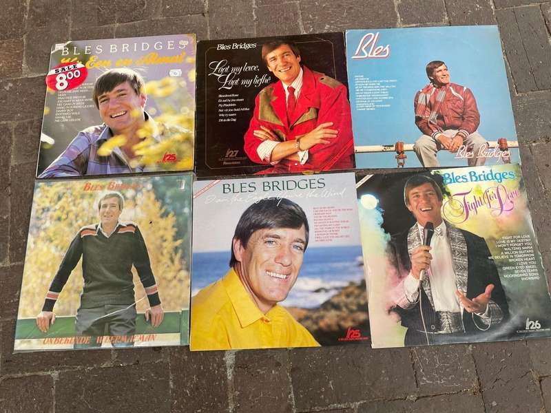 Collection of Bles Bridges LP's