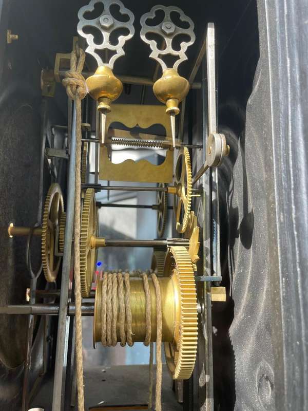 Beautiful Brass French Comtoise Clock ( working)