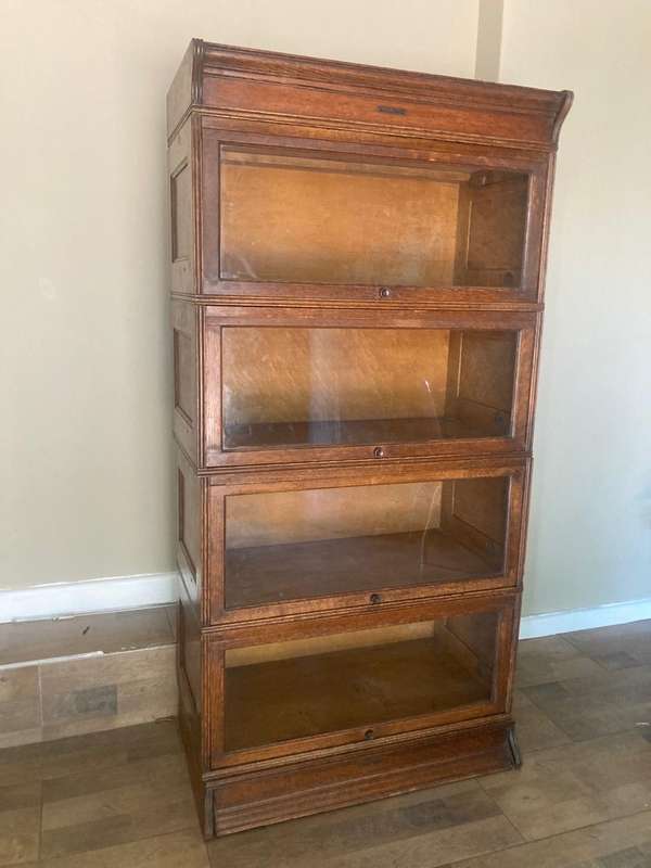 Oak Stack Lawyers Bookcase (170 x 85 x 47 cm ) Yawman & Erbe , Rochester NY