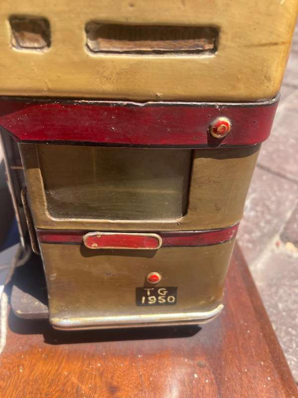 Model of Vintage Germiston Bus (35 x 18 x 10 cm )