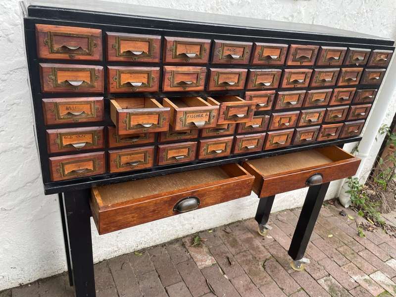Rare Apothecary Cabinet ( 126 x 126 x 38 cm )