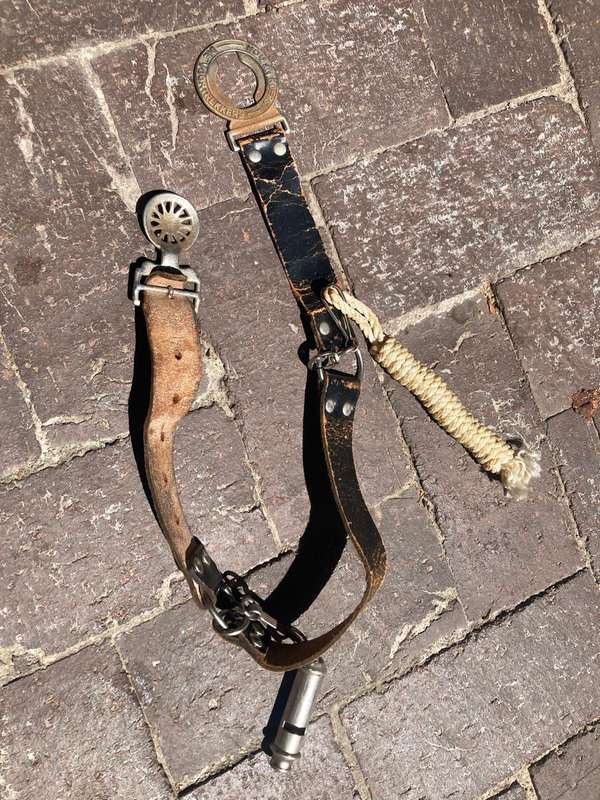 Vintage Voortrekker Belt with Rope and Whistle