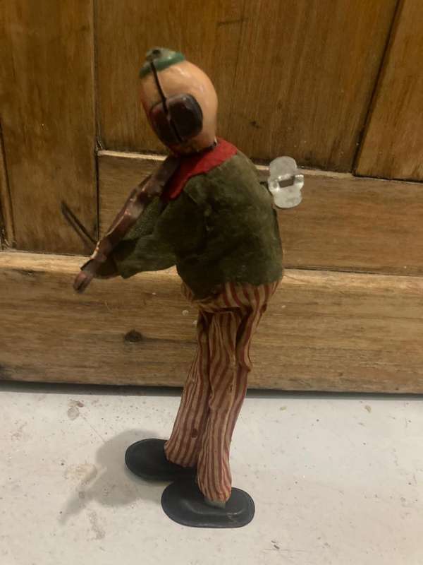 Vintage Windup Clown ( 23 cm )Not working