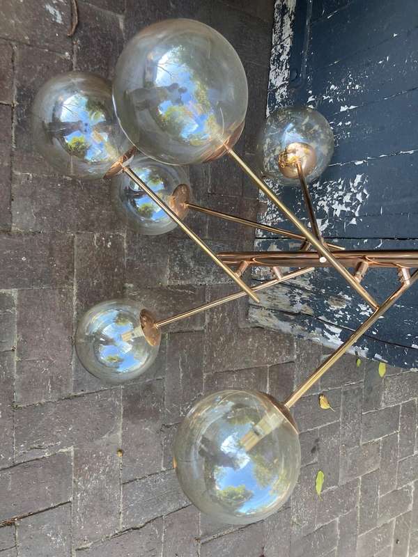 Midcentury Ceiling Light ( Working )