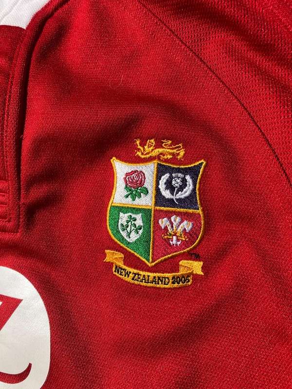 Rigby: British Lions Jersey no 2. 2005 Players Issue Jersey)