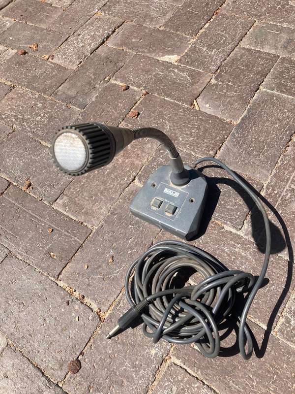 Vintage Ahuja Microphone