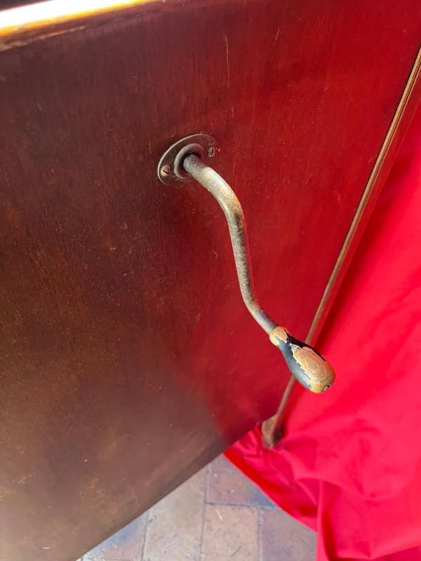 Oak Cased His Masters Voice Gramophone ( Working)