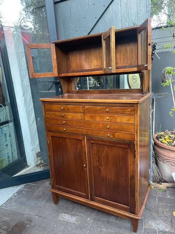 Mahogany Dental Cabinet ( 150 x 84 x 40 cm )