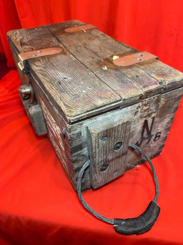 WW11 Original Ammo Box with Brass Fittings 1942