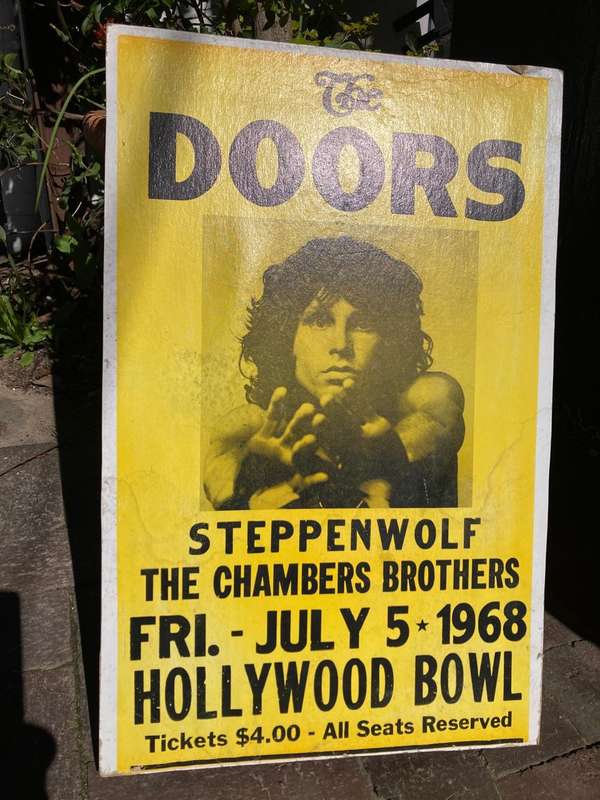 Collection of 3 Pop Concert Posters. ( 55 x35 cm , Blocked)