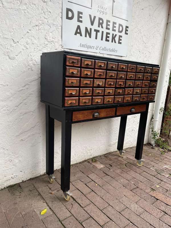 Rare Apothecary Cabinet ( 126 x 126 x 38 cm )