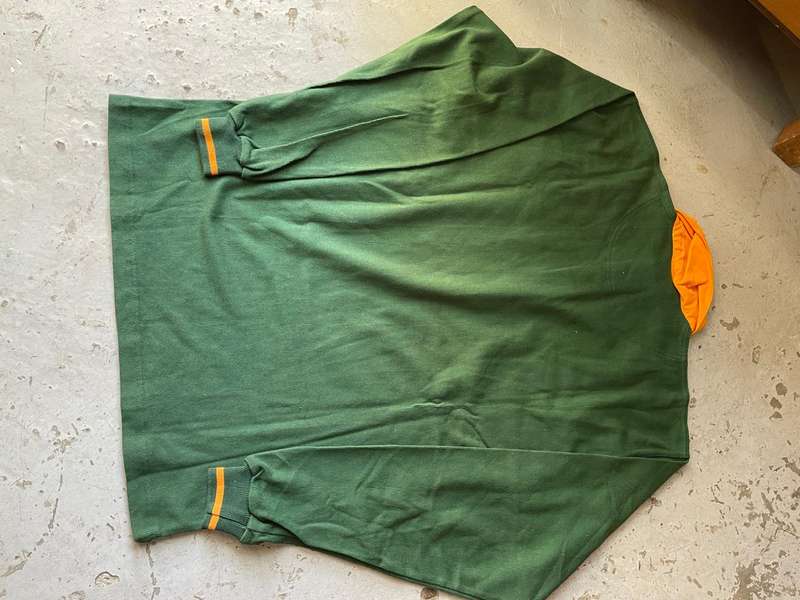 Rugby : Springbok Players Jersey ( SA vs Scotl , 6/12/97 )