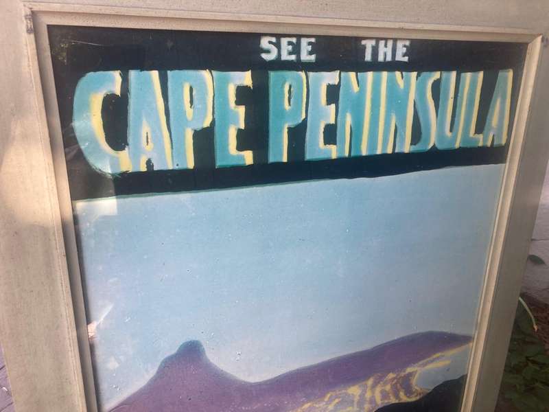 Rare Cape Peninsula Advertising Poster( 70 x 97 cm )