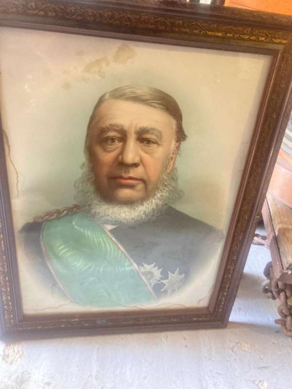 Boer War : Pres. Paul Kruger Print ( 60 x 47 cm )