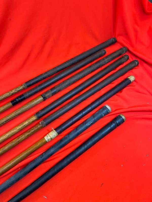 Set of Vintage Hickory Golfclubs