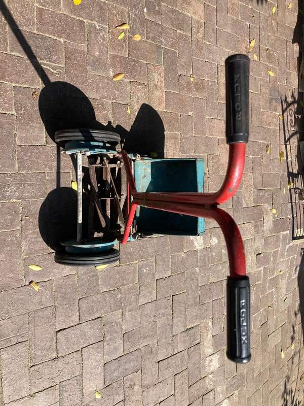 Vintage Rolux Manual Lawnmower