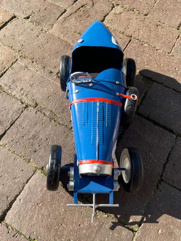 Vintage Tinplate Racecar ( 38 cm )