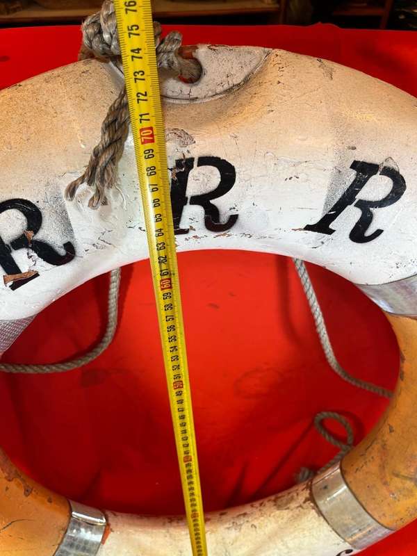 Pair of Life Buoys from a ship