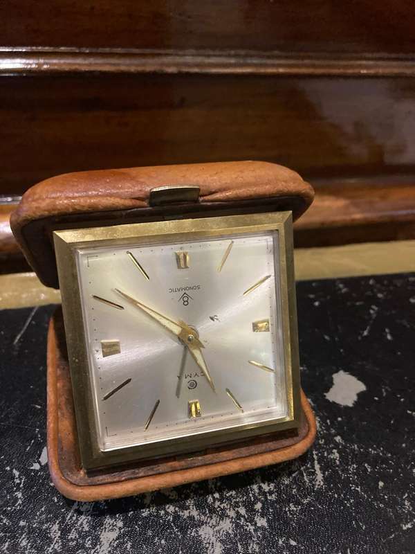 Pair of Vintage Cyma Travelclocks ( working)