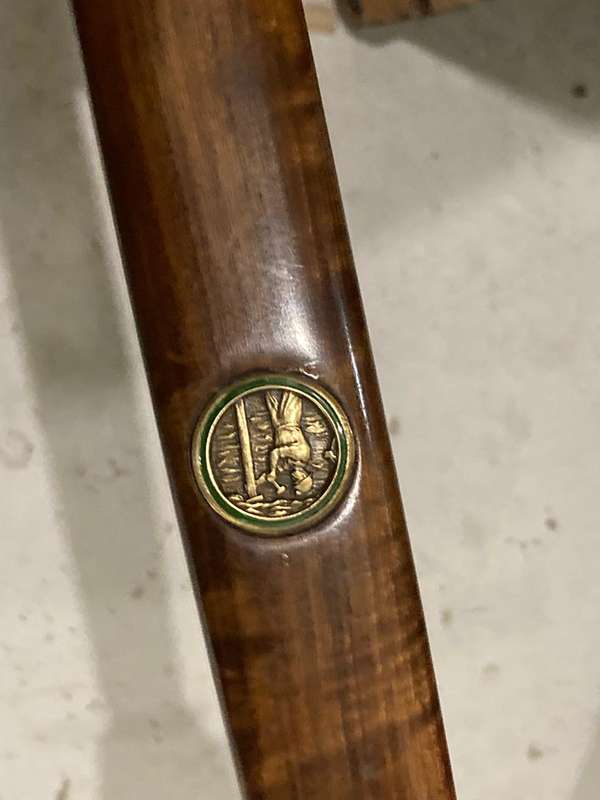 Rare Coalminers Deputy Walking Stick/ Measure Tool ( 89 cm )