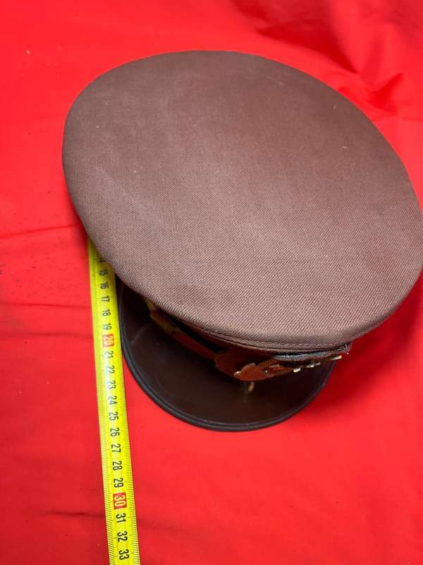 Rare Cap of Railway Police Chief