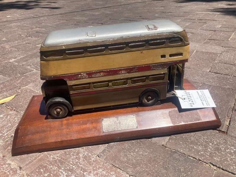 Model of Vintage Germiston Bus (35 x 18 x 10 cm )
