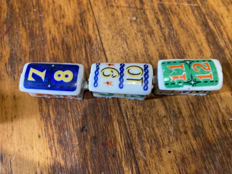 Rare Wade Alphabet Train circa 1958