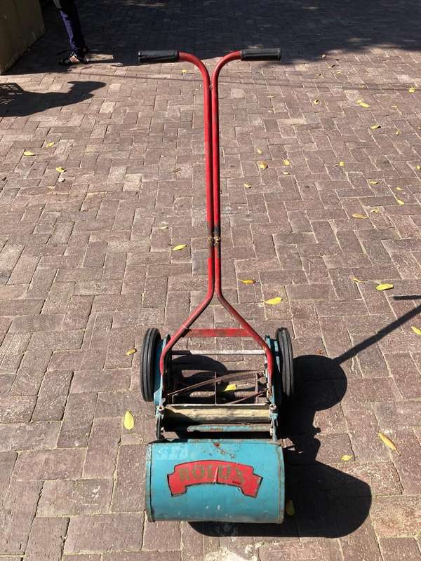 Vintage Rolux Manual Lawnmower