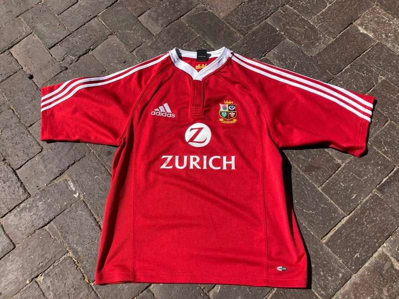 Rigby: British Lions Jersey no 2. 2005 Players Issue Jersey)