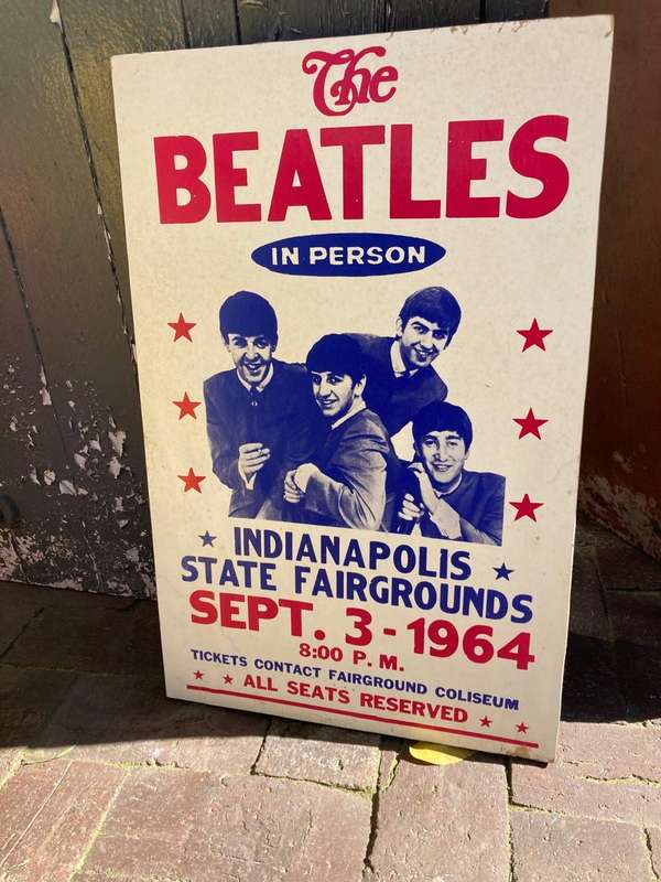 Collection of 3 Pop Concert Posters. ( 55 x35 cm , Blocked)