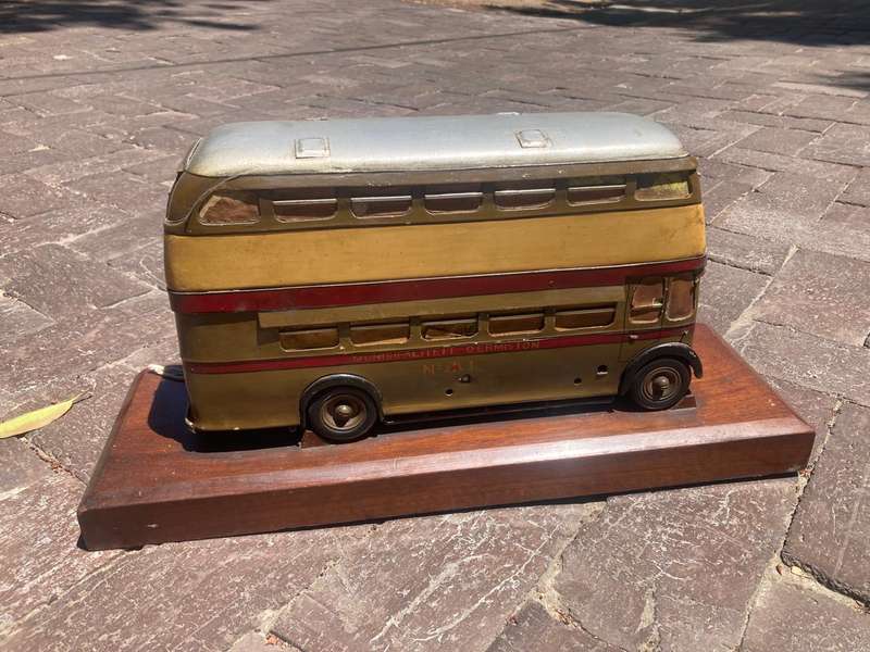 Model of Vintage Germiston Bus (35 x 18 x 10 cm )